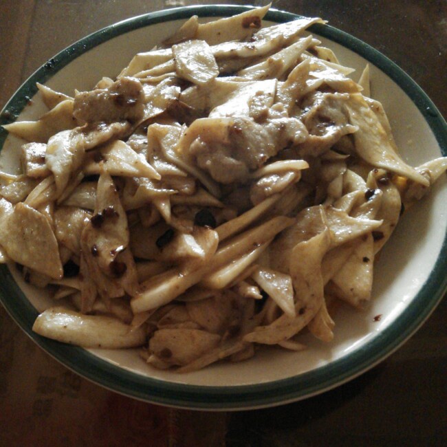 茭白炒肉