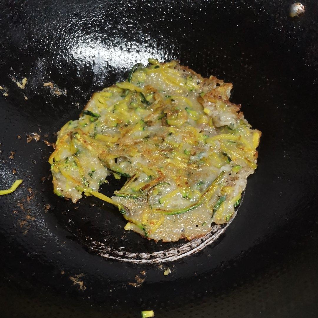 嫩南瓜煎饼