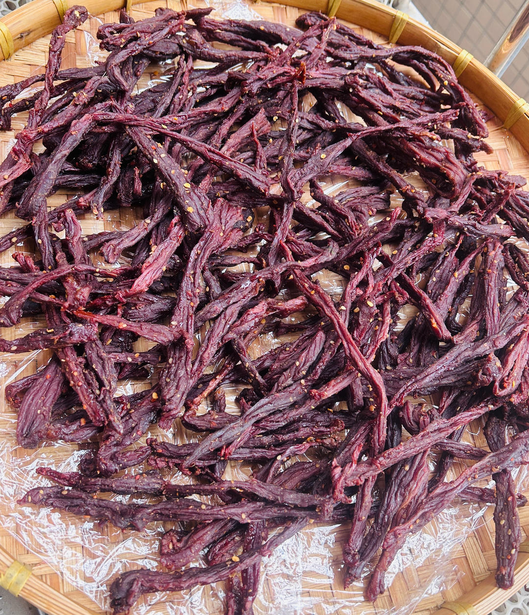 自制牛肉干（风干牛肉）
