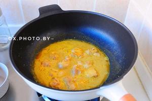 我的轻奢煮艺—南瓜咖喱鸡腿的做法 步骤7