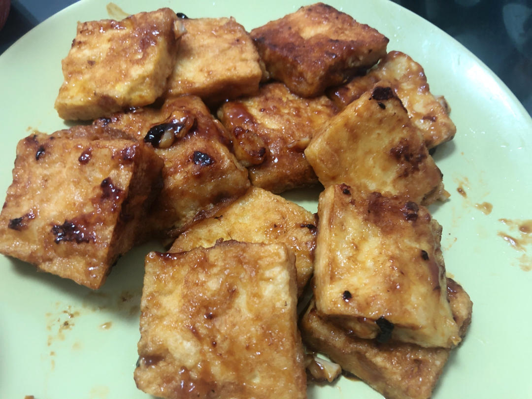 无敌好吃的香煎豆腐