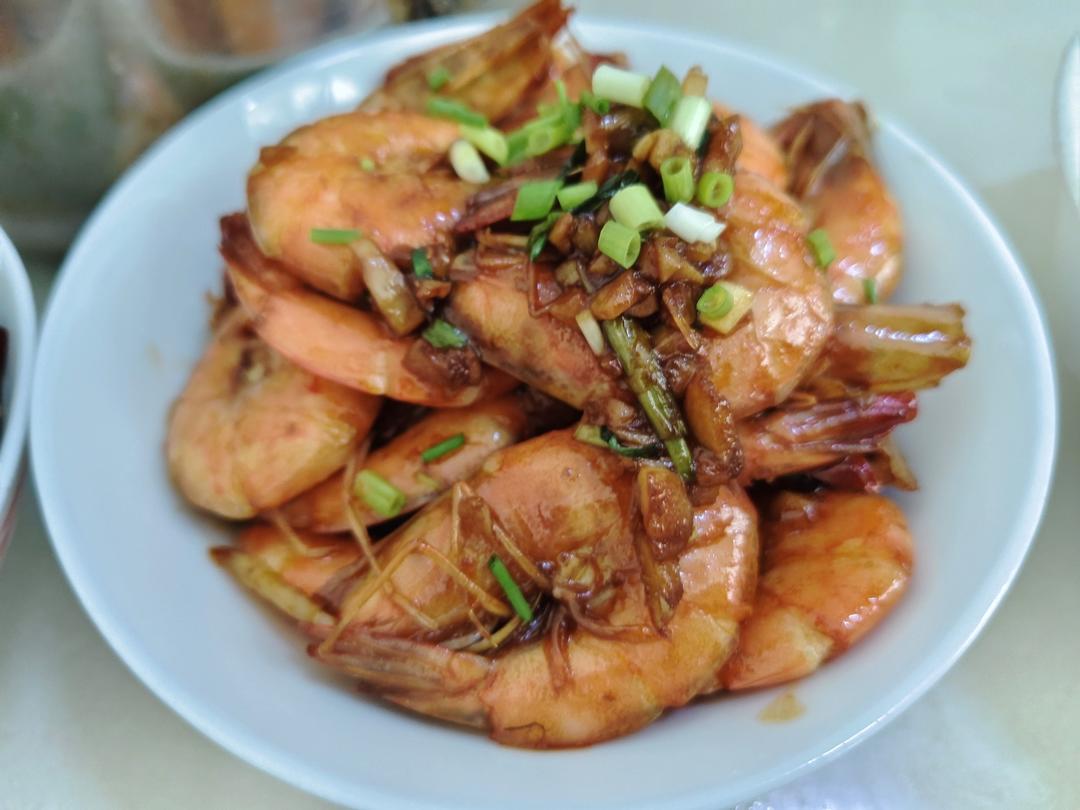 家庭版油焖大虾