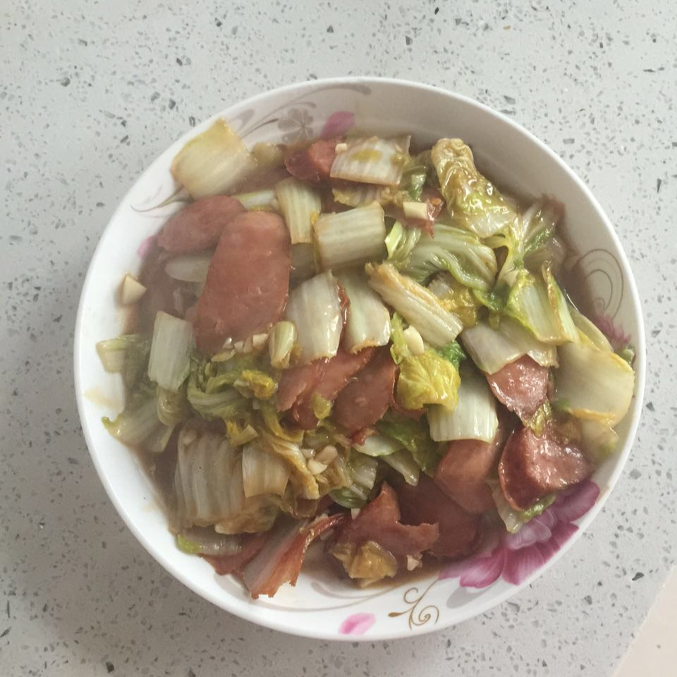 娃娃菜炒肉