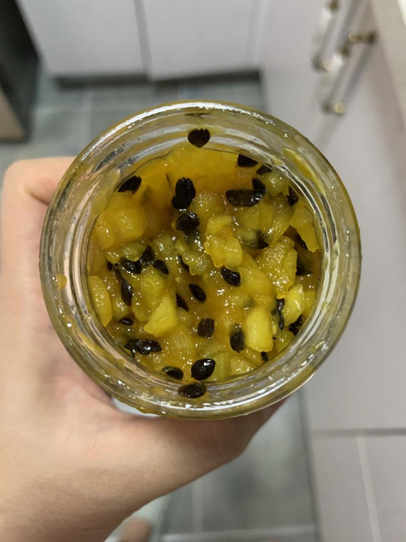 苹果百香果酱