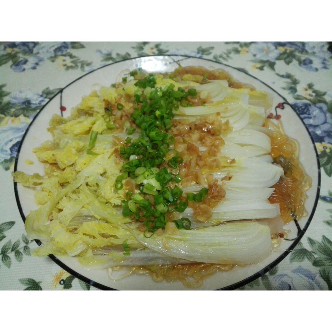 蒜蓉粉丝蒸娃娃菜