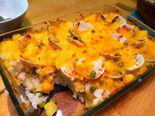 海鲜芝士焗饭