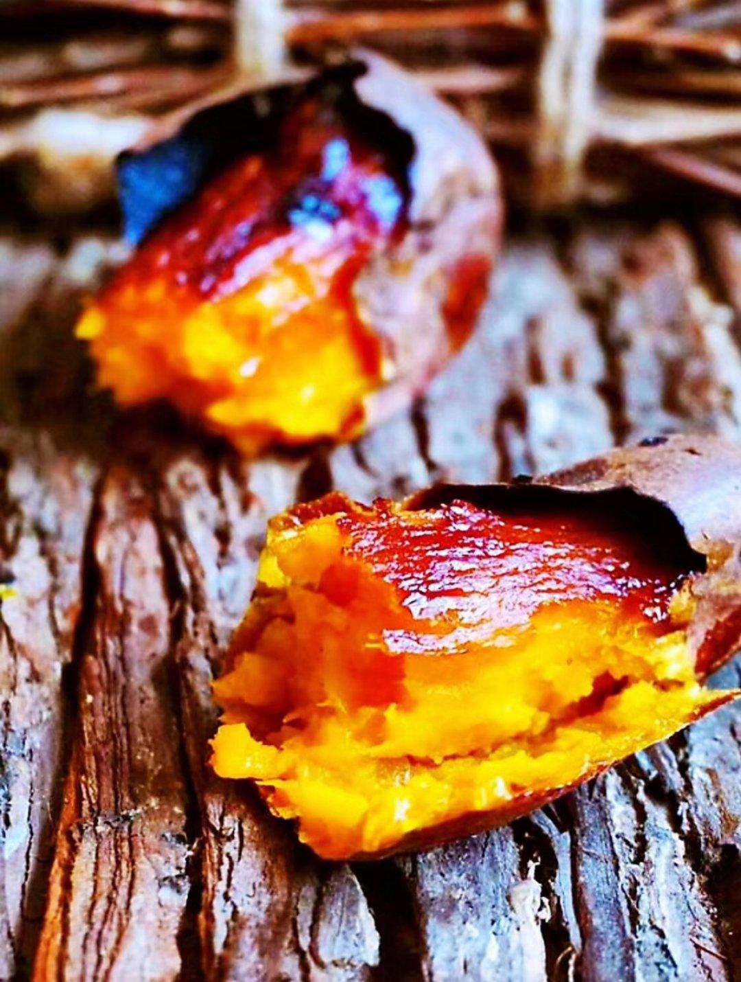 烤地瓜（烤箱初试）