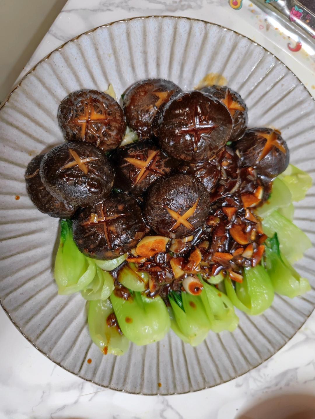 蚝油香菇小油菜