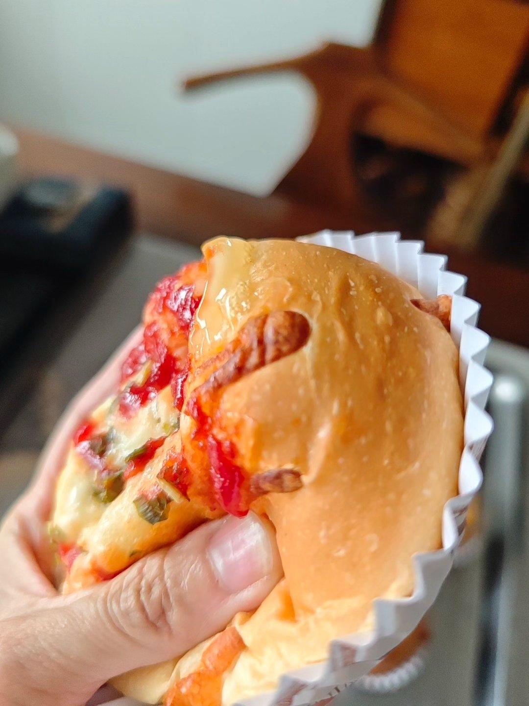 零失败香软肠仔包～跟面包店的味道没差哦