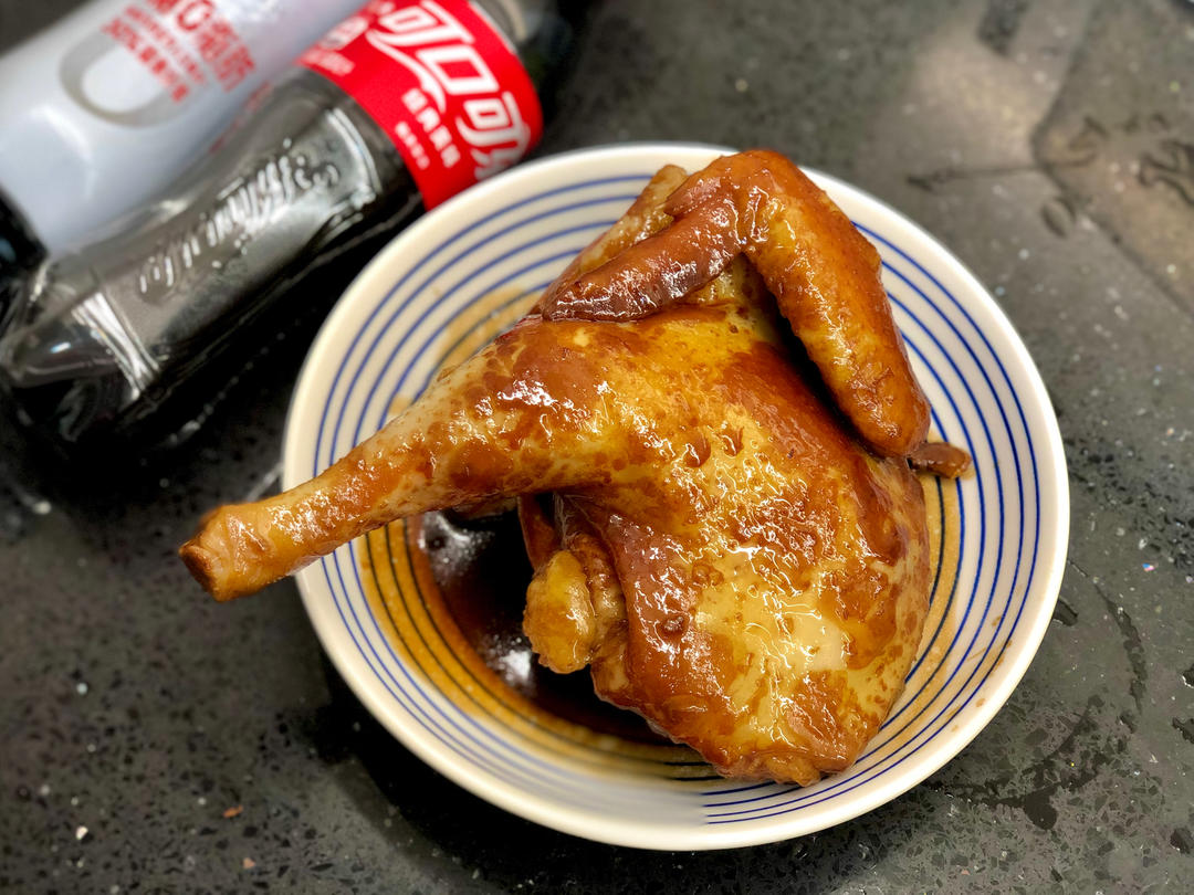 可乐豉油鸡，鲜香又多汁～