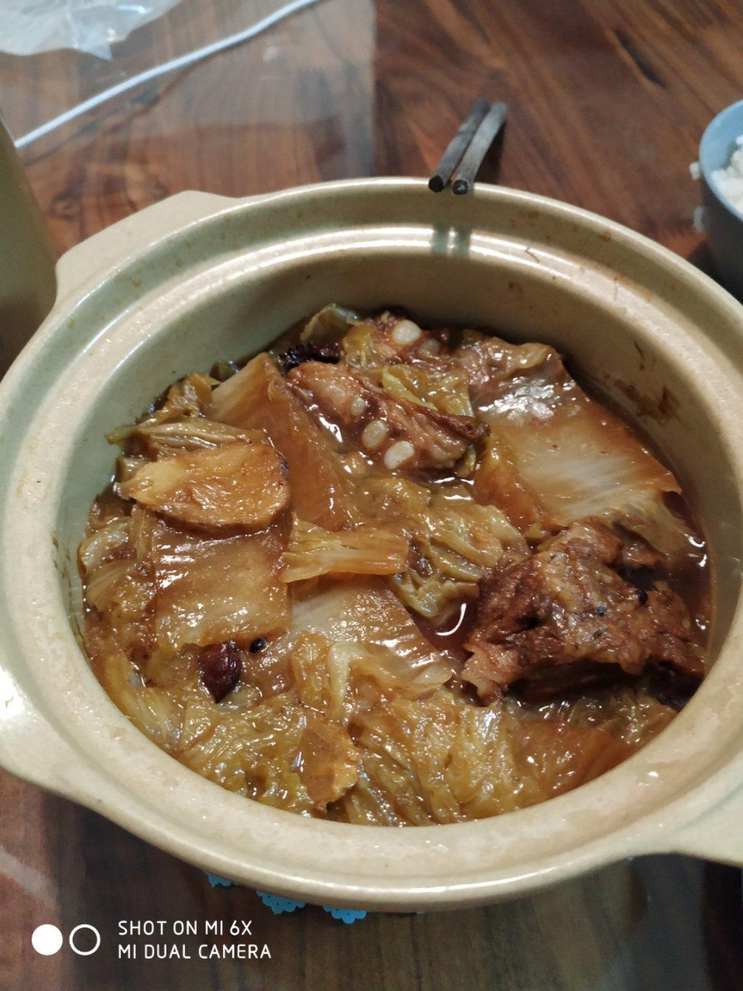 排骨炖大白菜