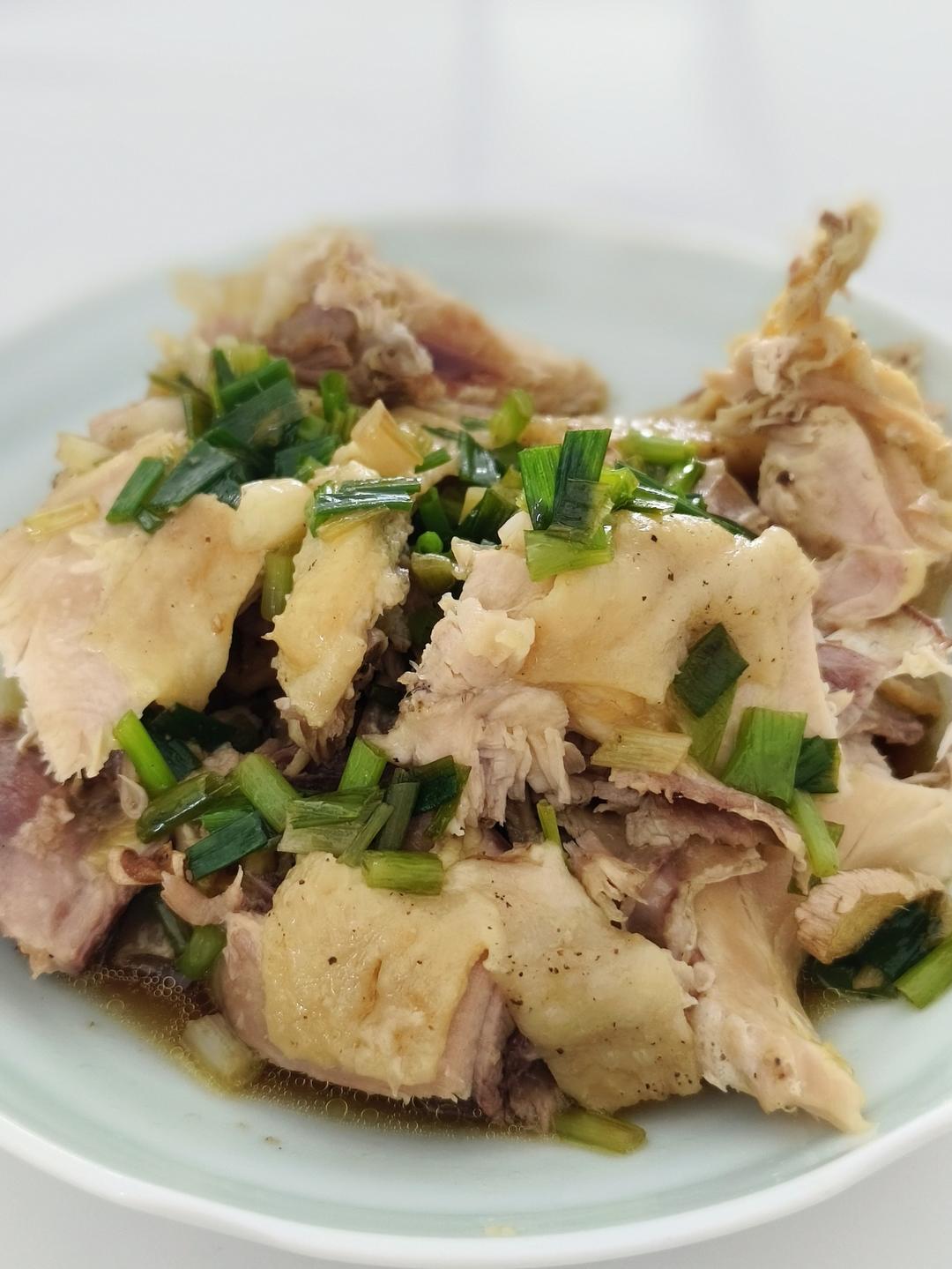 葱油鸡（姜葱鸡）简单做法全，详细到没下过厨都会做