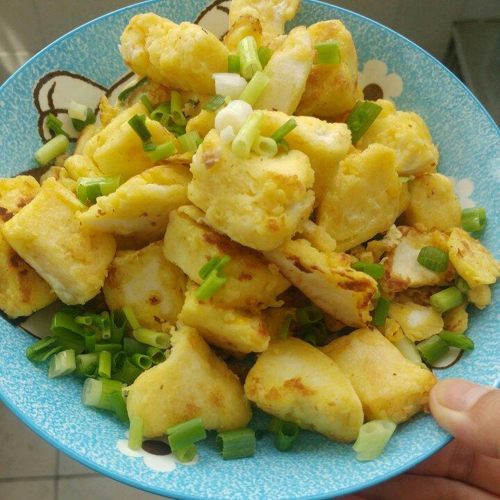 逍迷林做的元气早餐孜然炒馒头