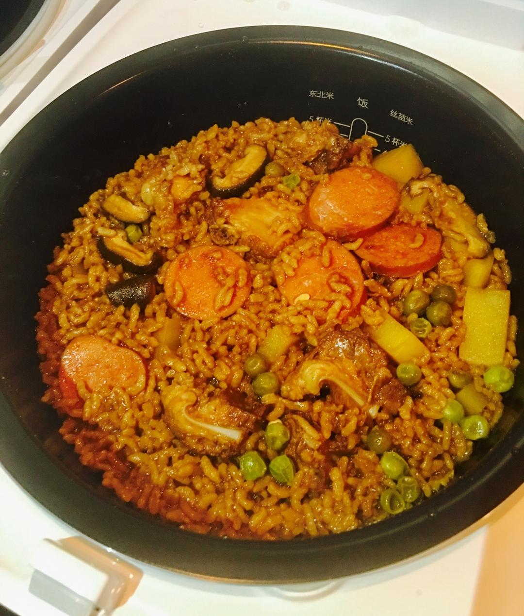 土豆焖饭（电饭锅版）