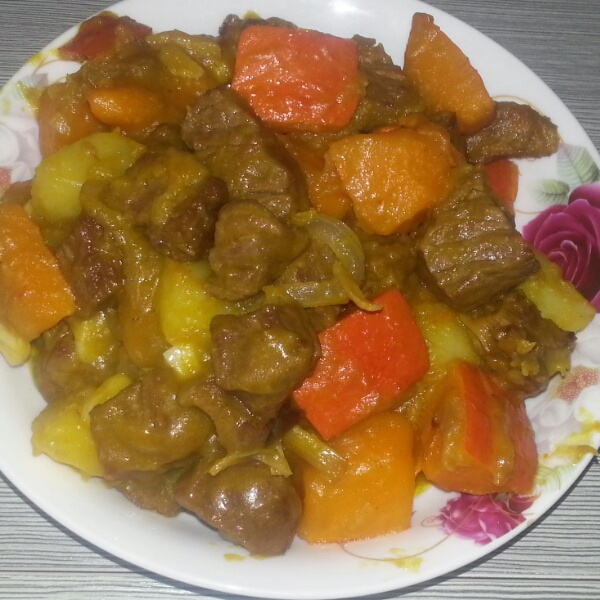 土豆烧牛肉