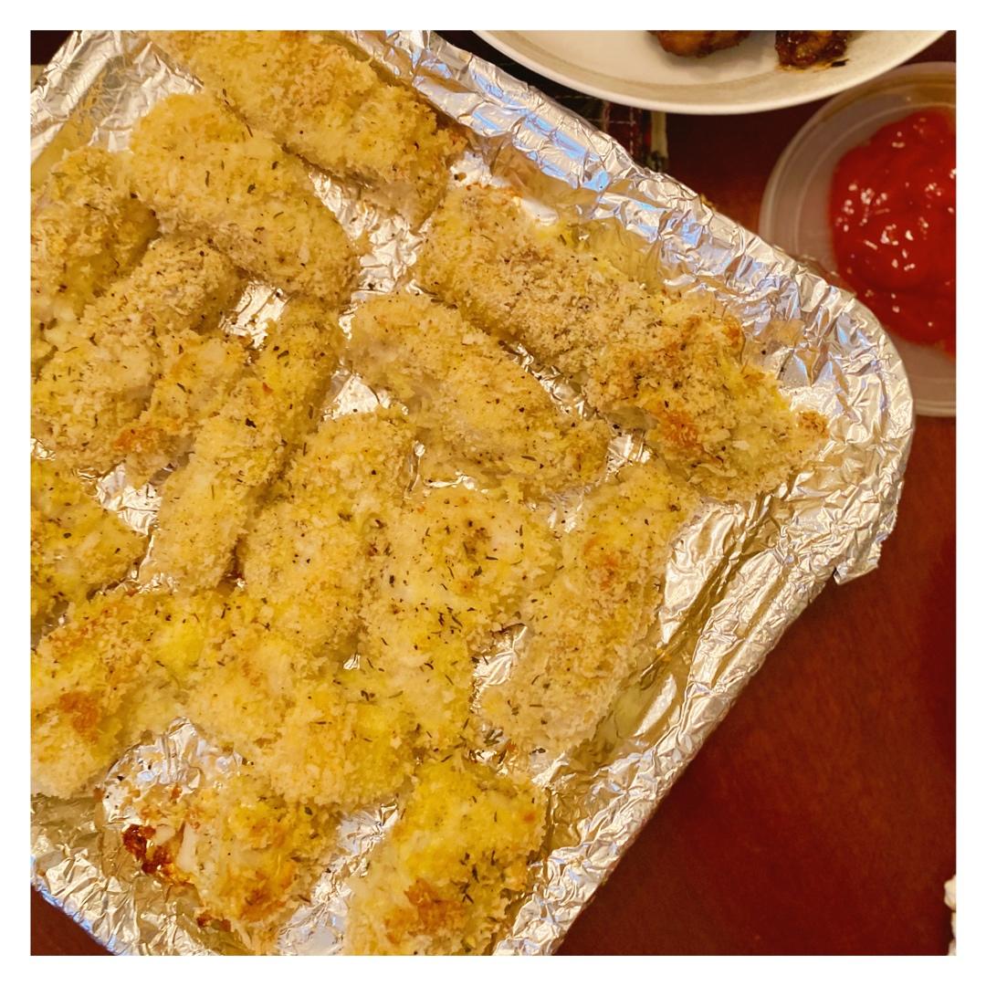 香酥烤鱼排
