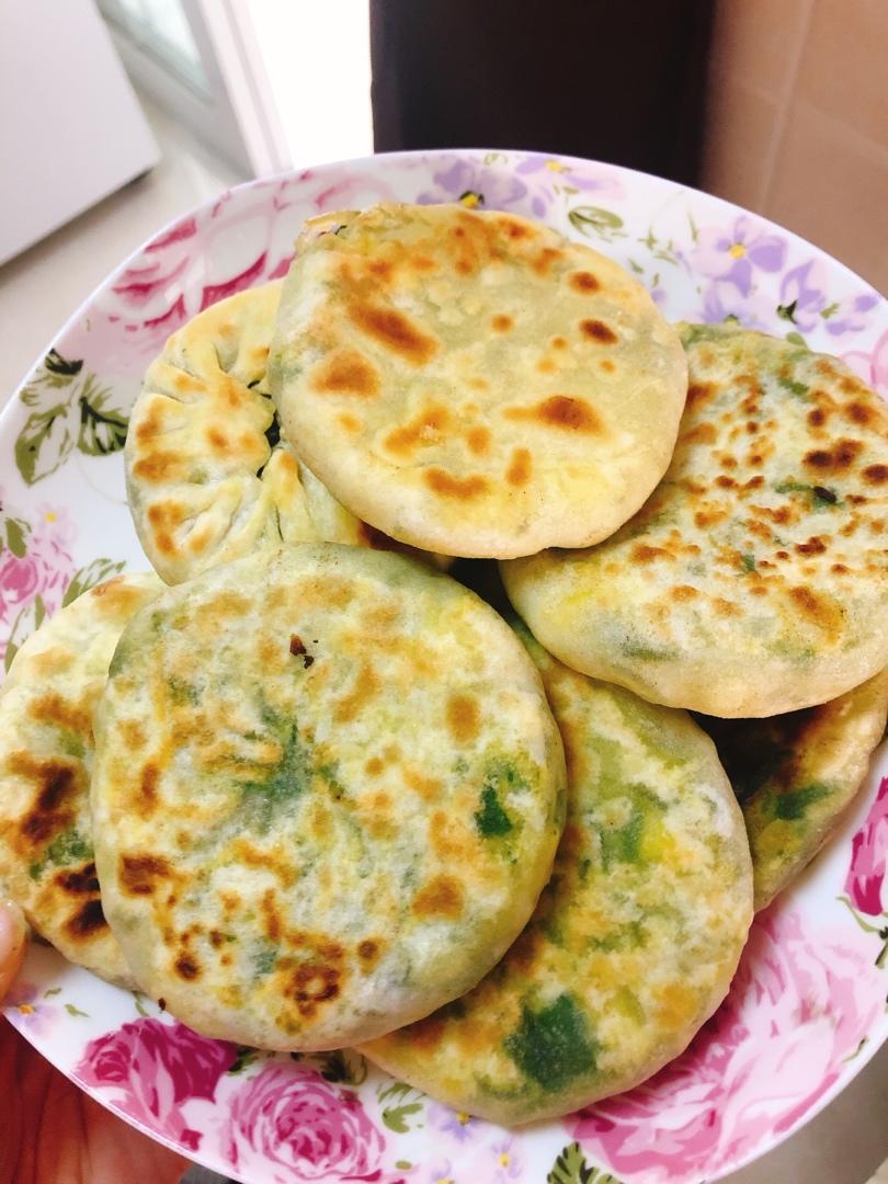 薄皮韭菜饼