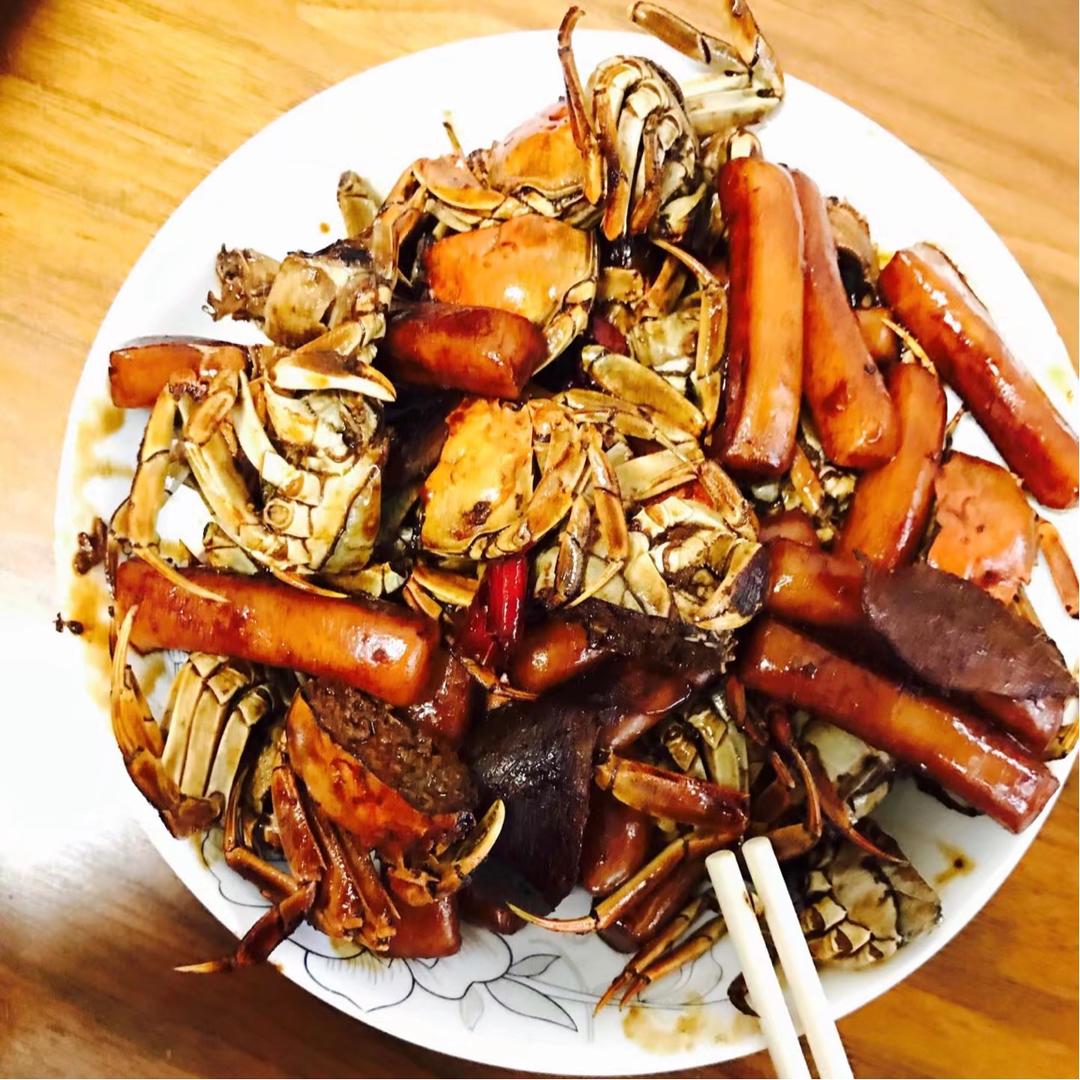 毛蟹炒年糕