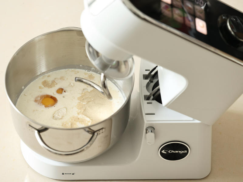 纯奶手撕吐司的做法 步骤1