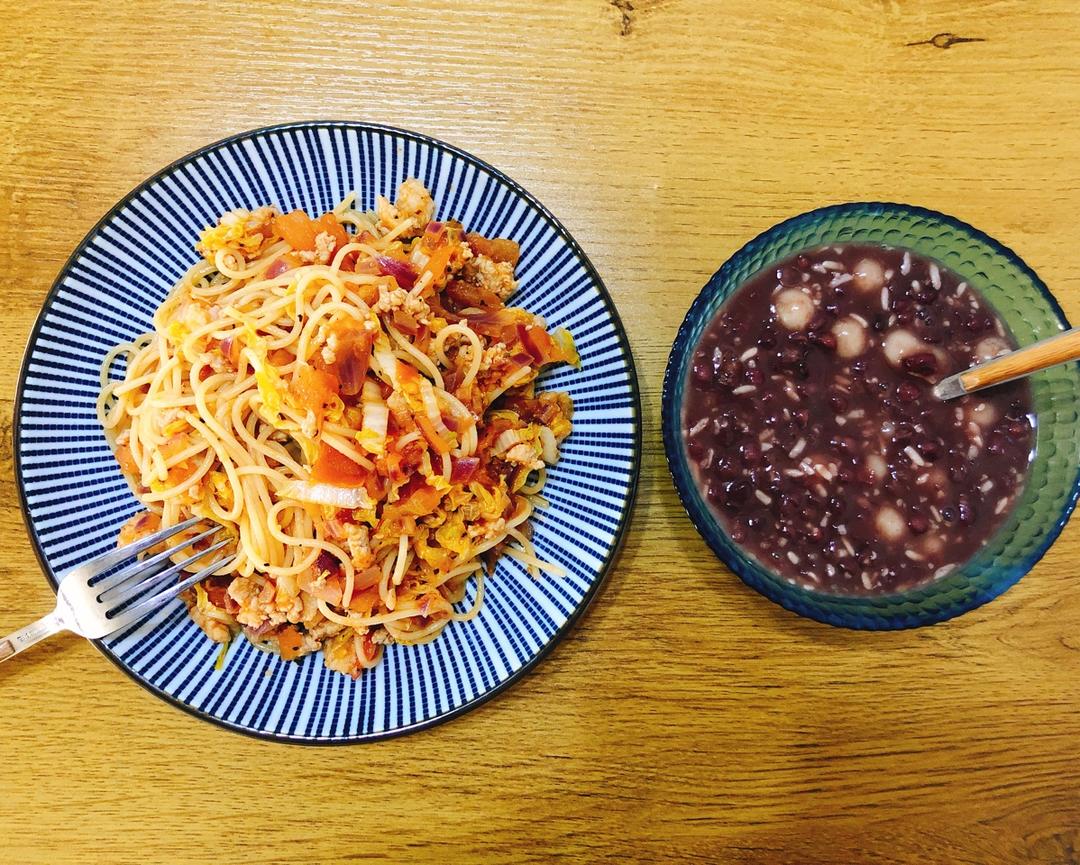 红豆酒酿小圆子