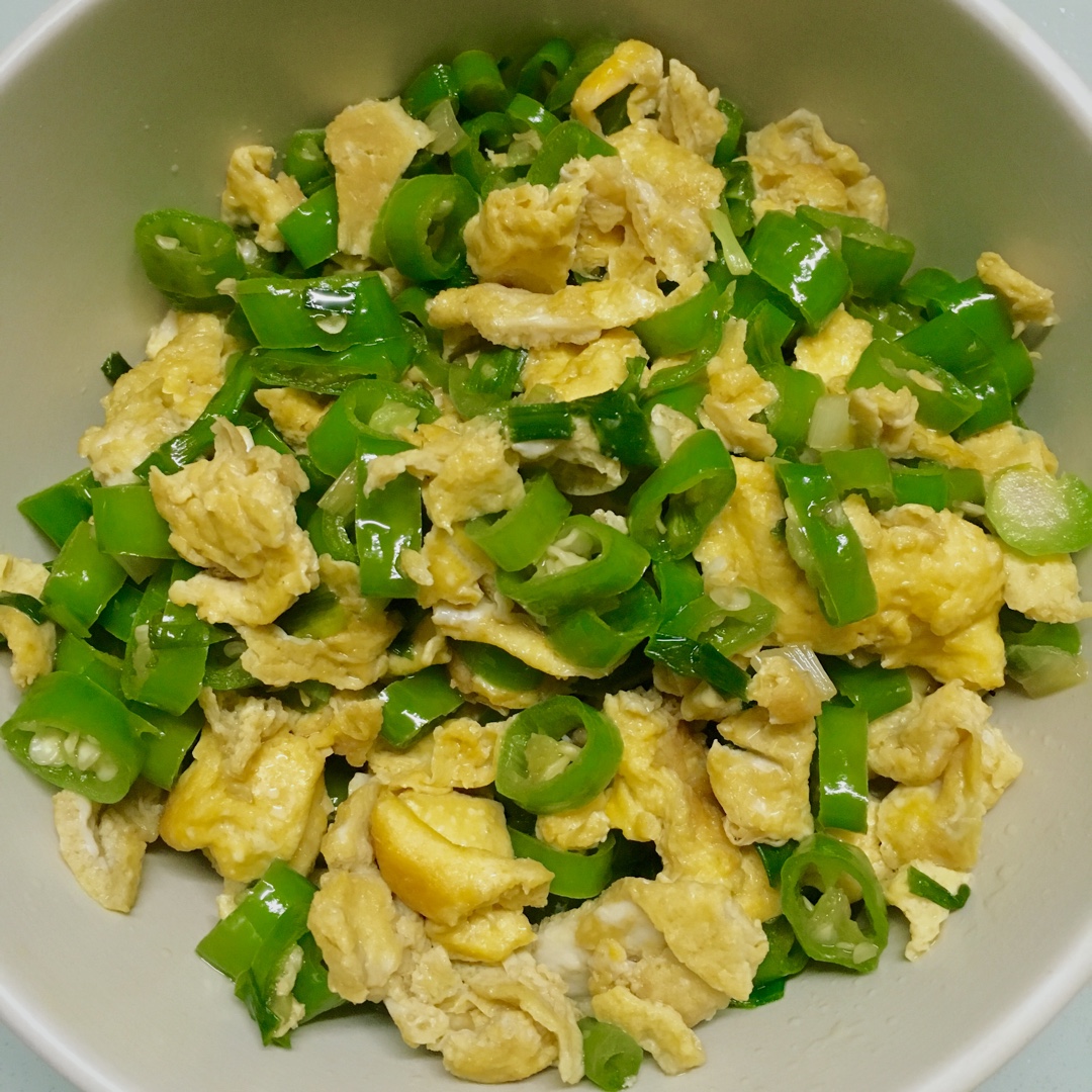 青椒炒鸡蛋