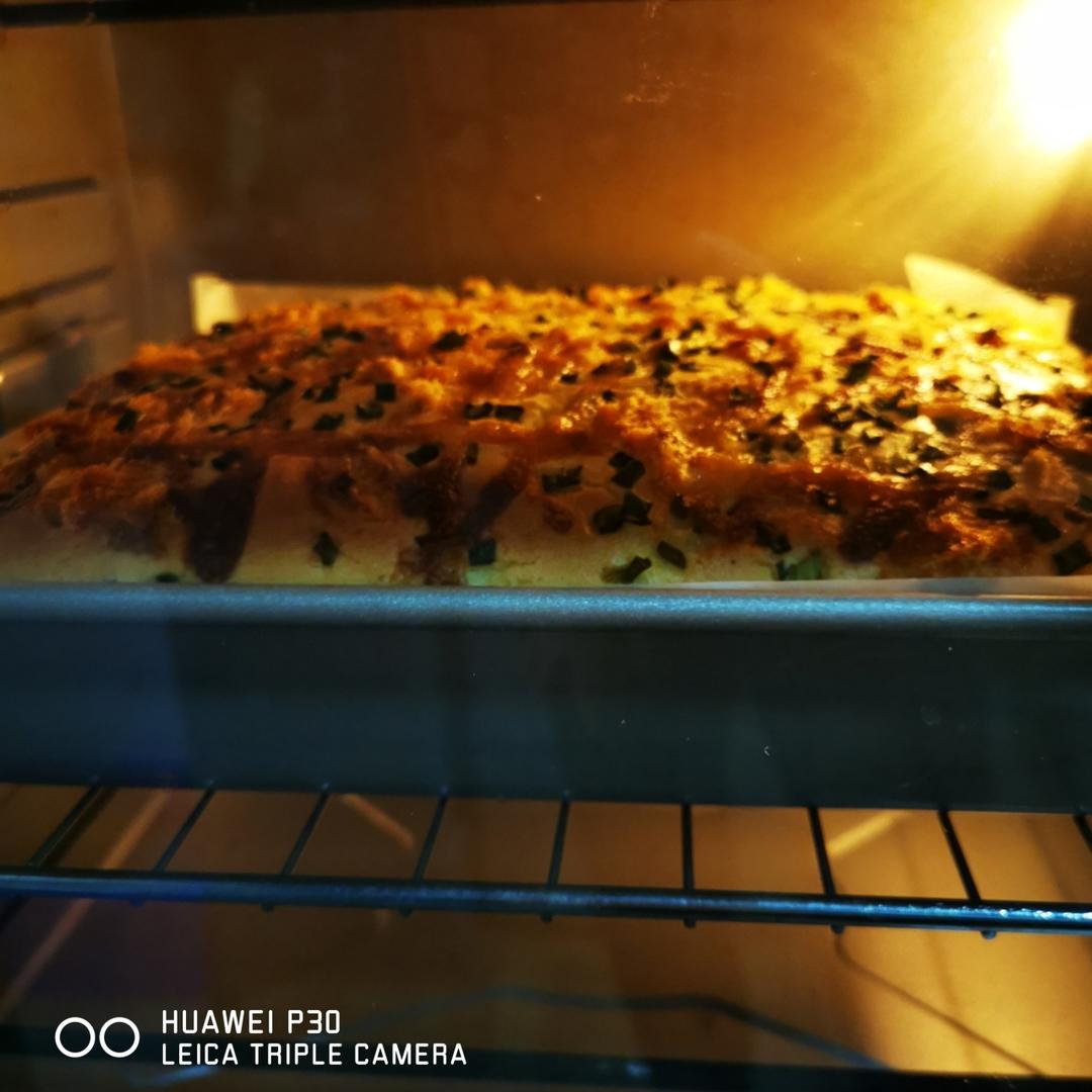 香葱肉松蛋糕