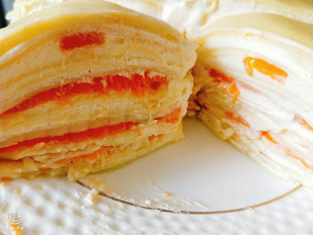 芒果千层蛋糕，100%成功告别煎皮无能