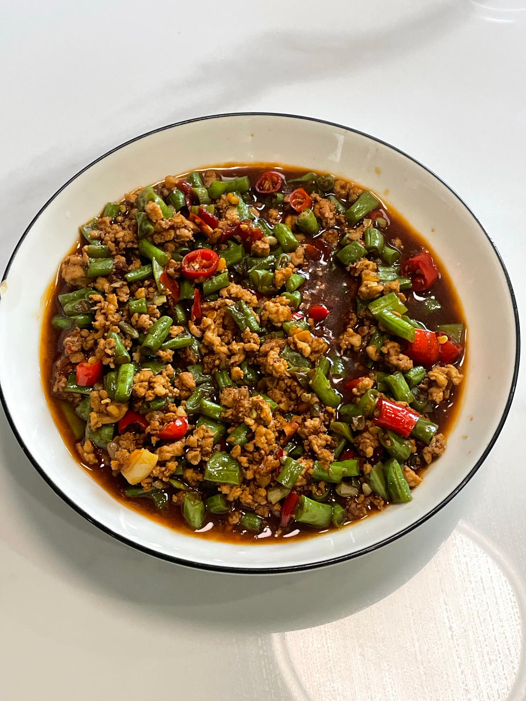 超下饭的肉末豆角