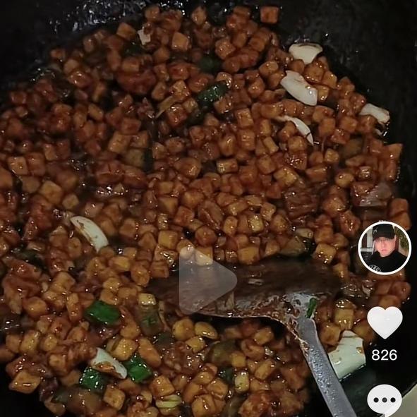 抖音炒疙瘩的做法