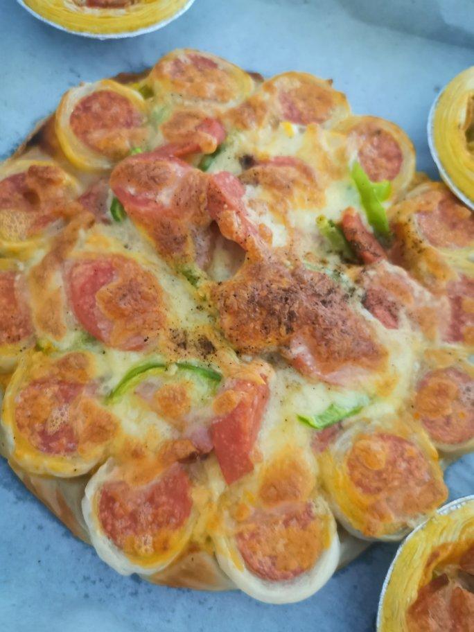 🔥无需和面❗️超好吃手抓饼披萨🍕