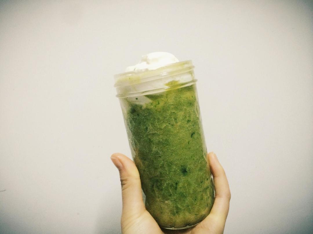 冬日的雪顶smoothies❄️的做法