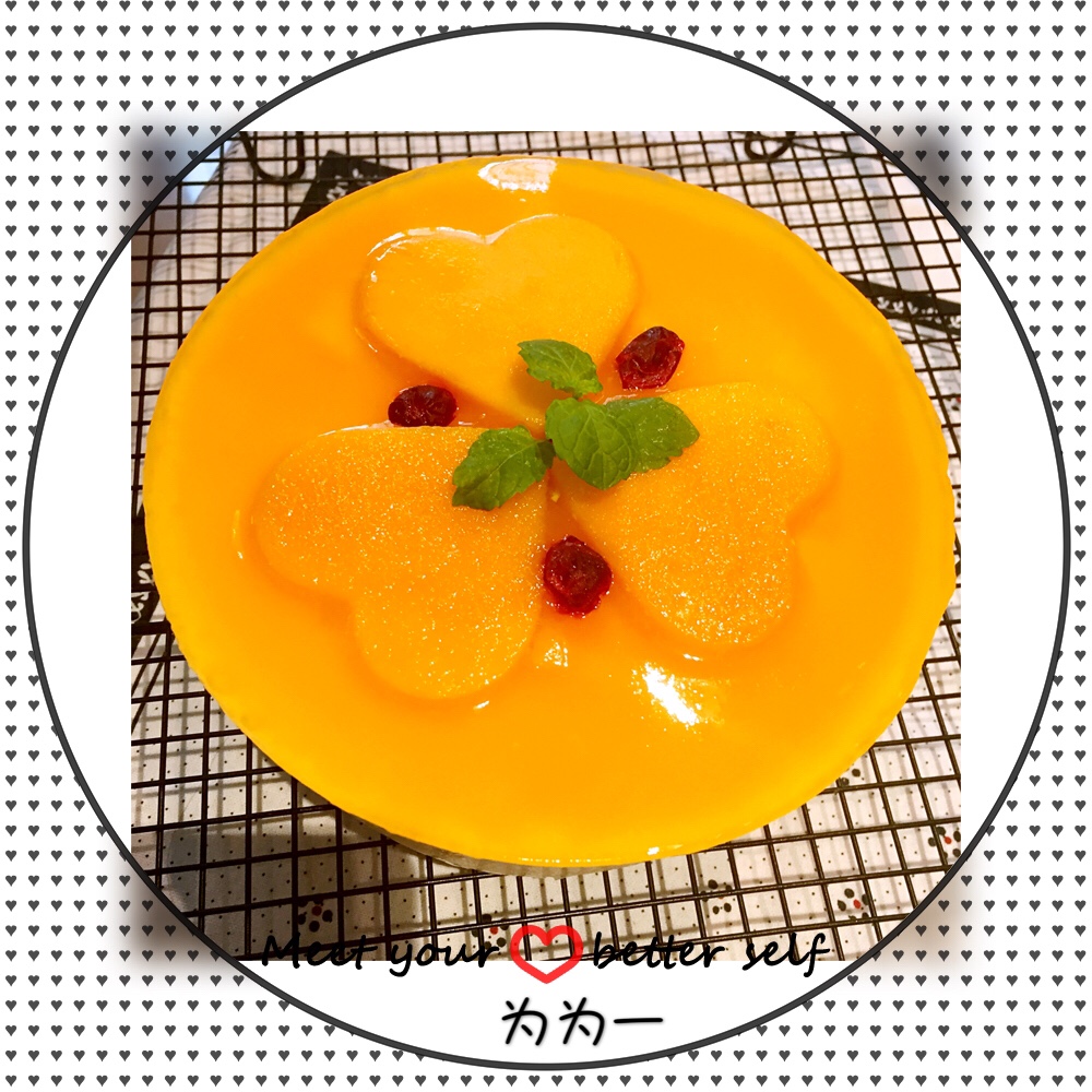 【视频】芒果慕斯（6寸） | 含镜面果胶配方