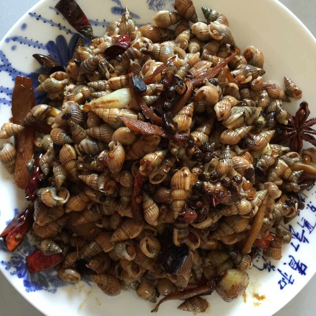 79做的酱爆小海螺