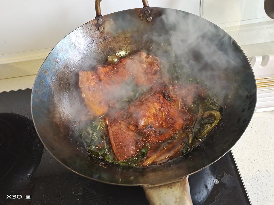 葱烤大排味道嗲，一块大排一碗饭!