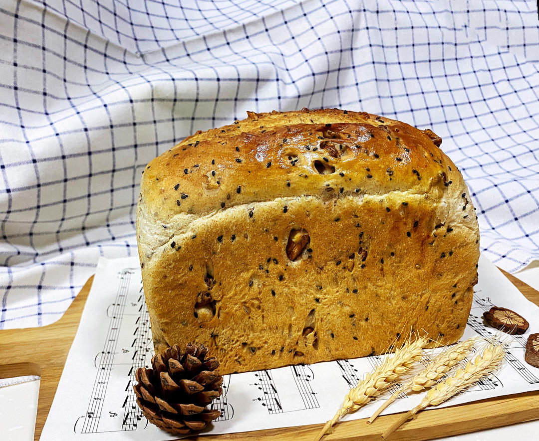 超柔软の坚果全麦吐司🍞