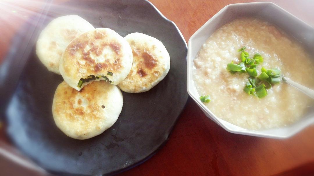 薄皮韭菜饼