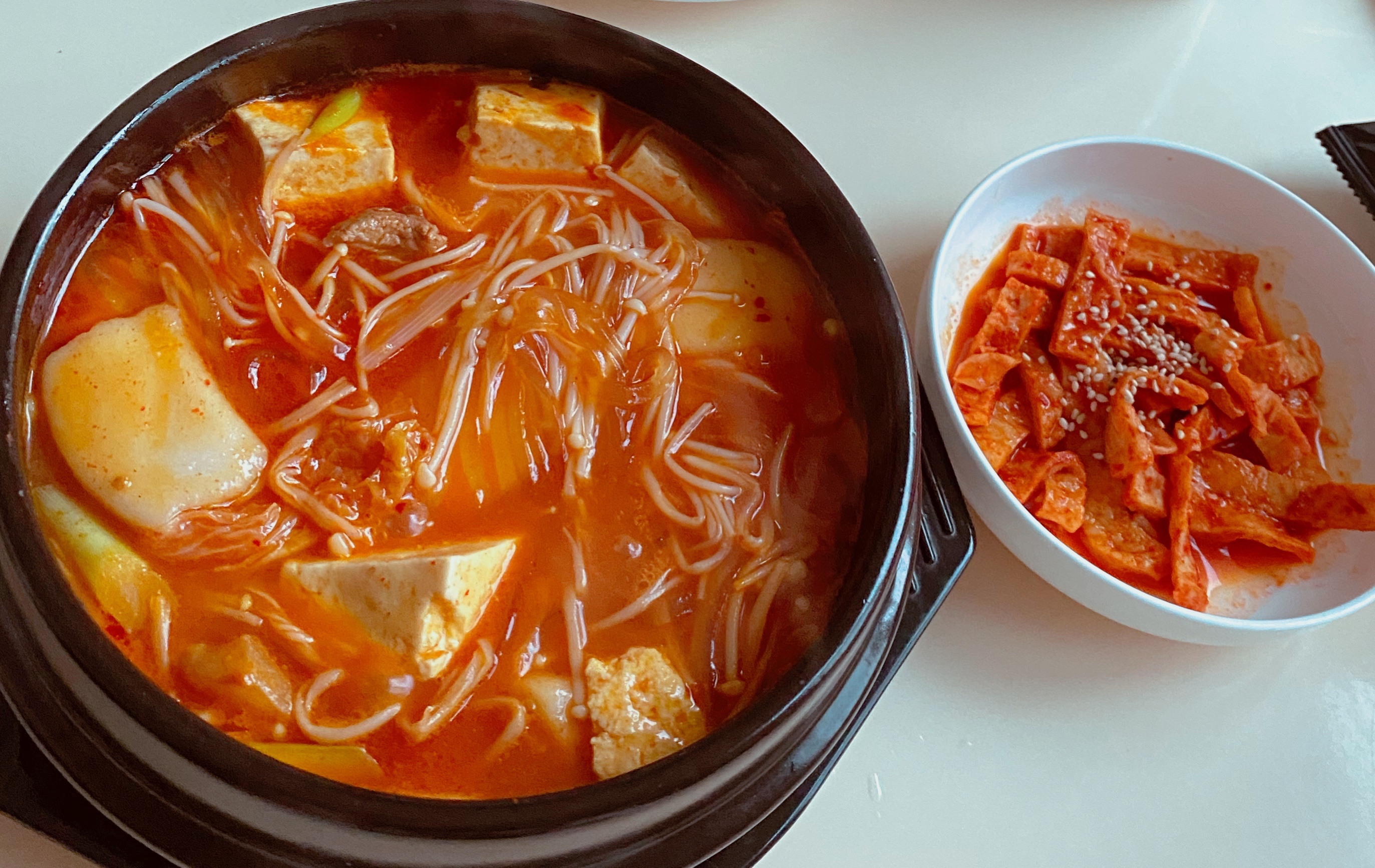 韩式泡菜汤（简易）的做法