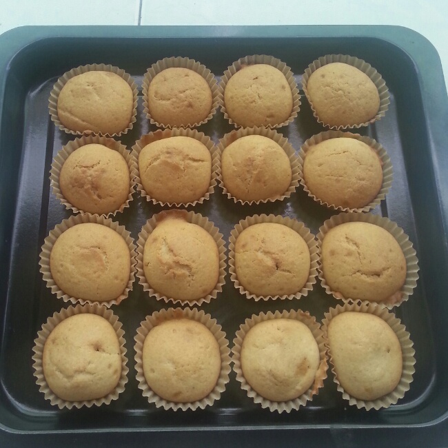 马芬 纸杯蛋糕cupcake香蕉松糕