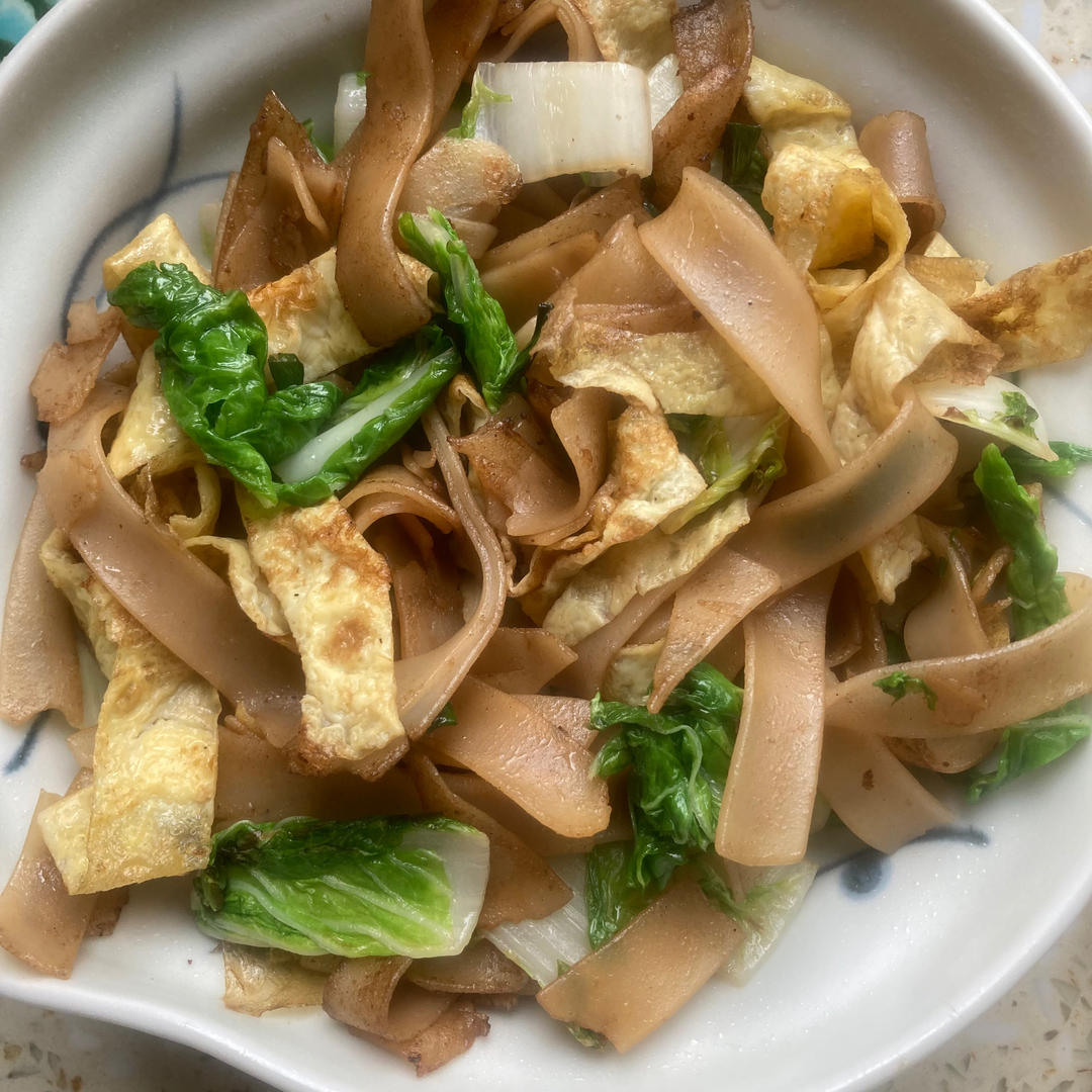 炒干河粉，干河粉怎么泡开，怎么炒好吃的窍门