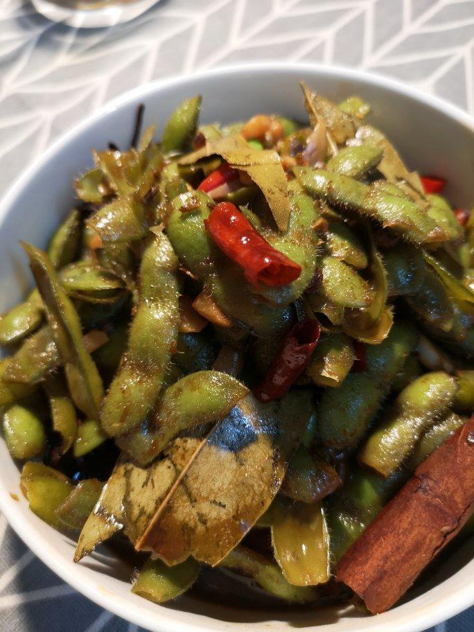 慧君大人的麻辣五香毛豆