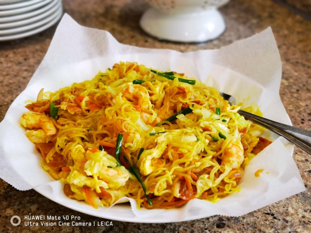 茶餐厅招牌【星洲炒米粉】，在家轻松做！