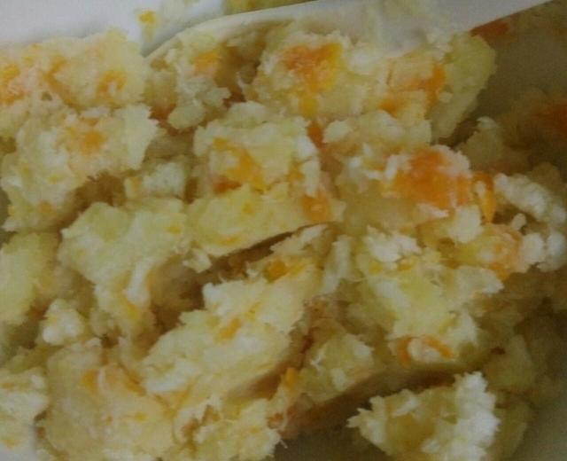 宝宝辅食土豆，胡萝卜，鱼泥的做法