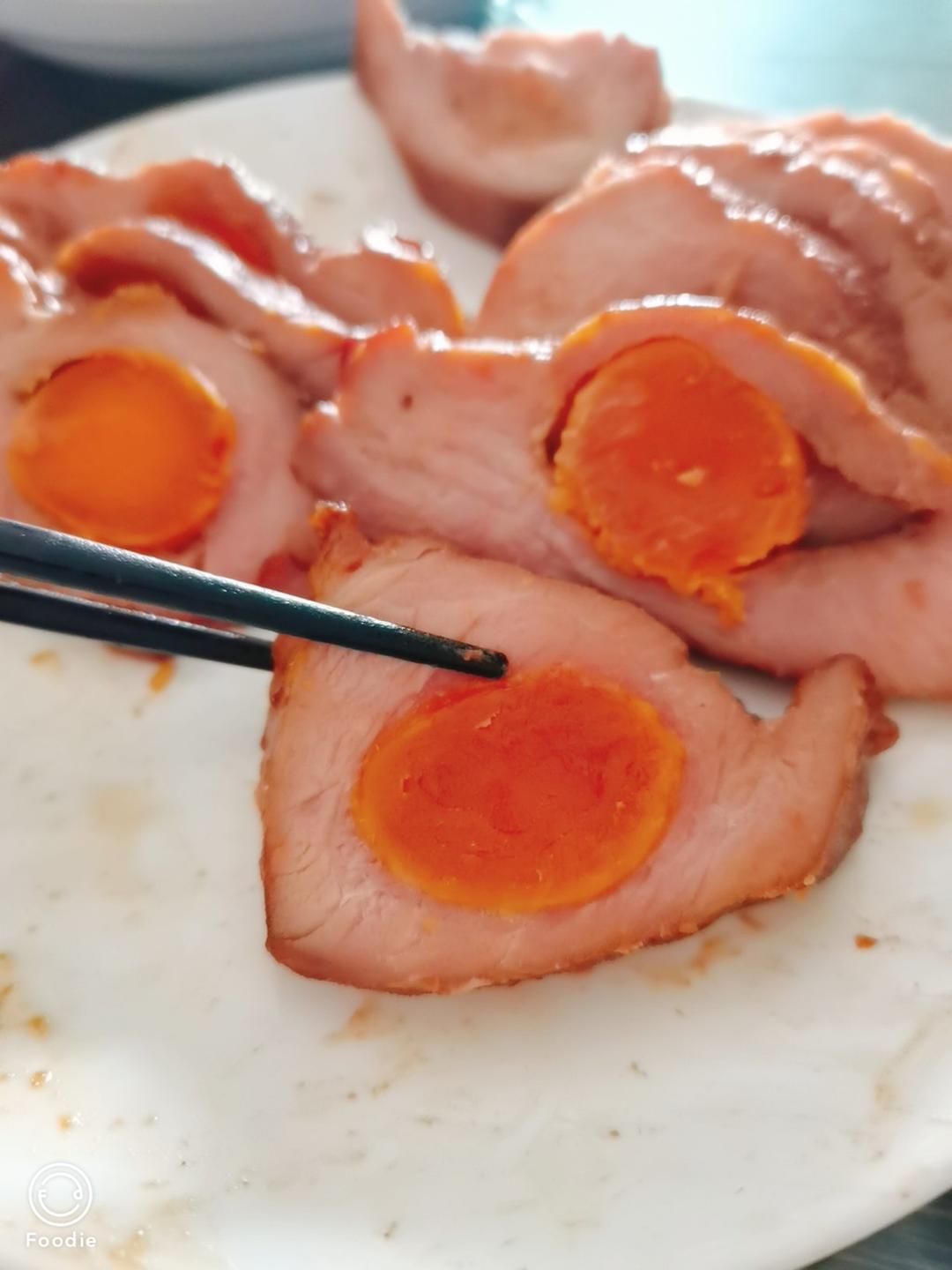 咸蛋黄蜜汁叉烧