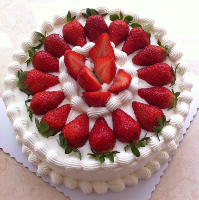草莓奶油蛋糕