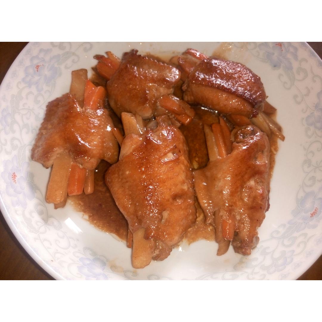 时蔬酿鸡翅