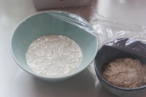 纯天然酵种混合酵头欧包（附水温计算方法）的做法 步骤1