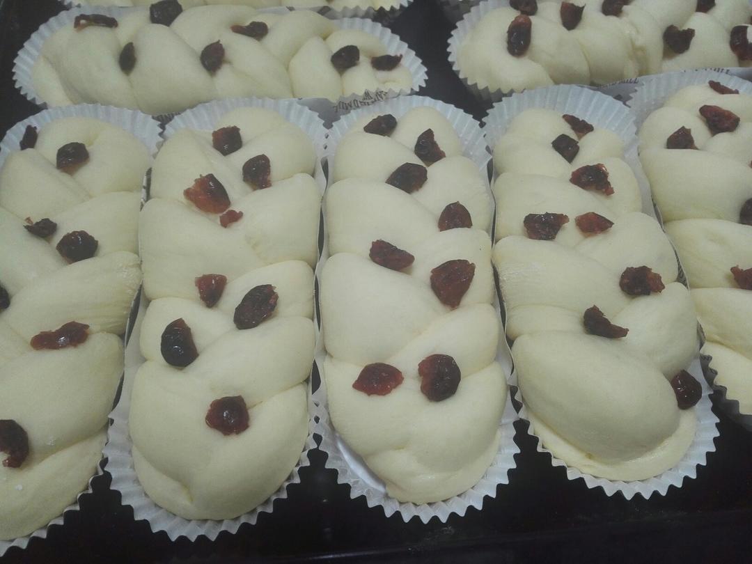 奶酥辫子面包（酸奶老面包）