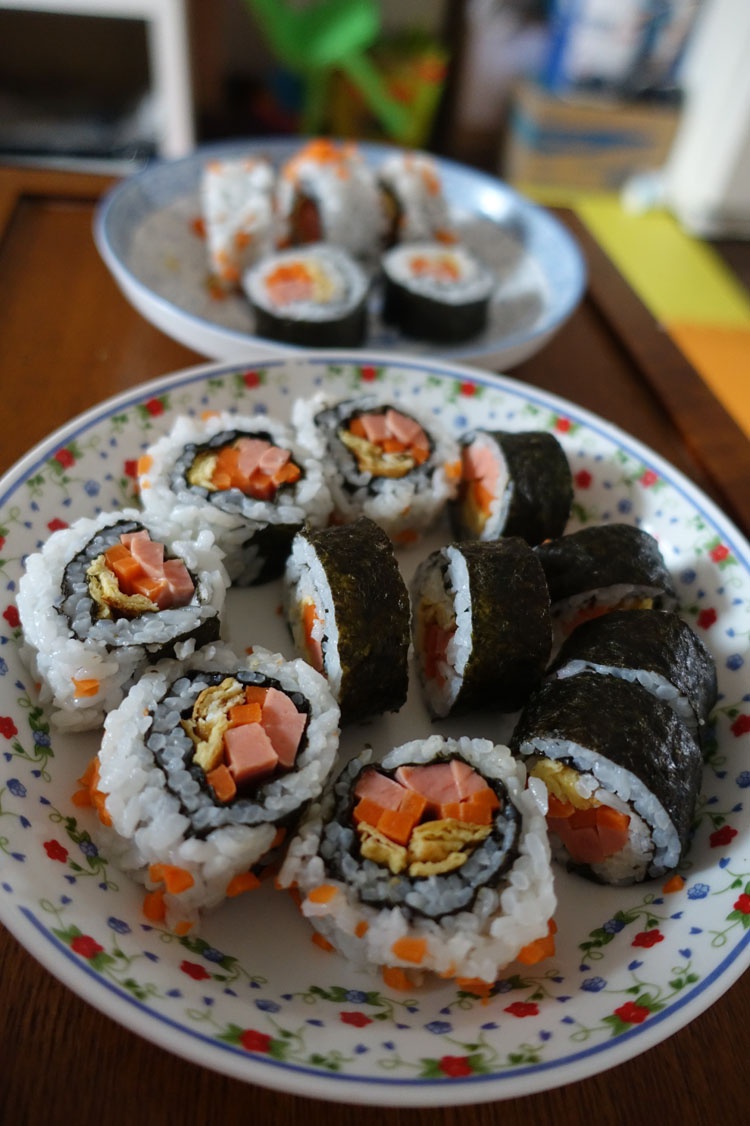 简单寿司/鸡蛋寿司/反转寿司/花样寿司/紫菜包饭