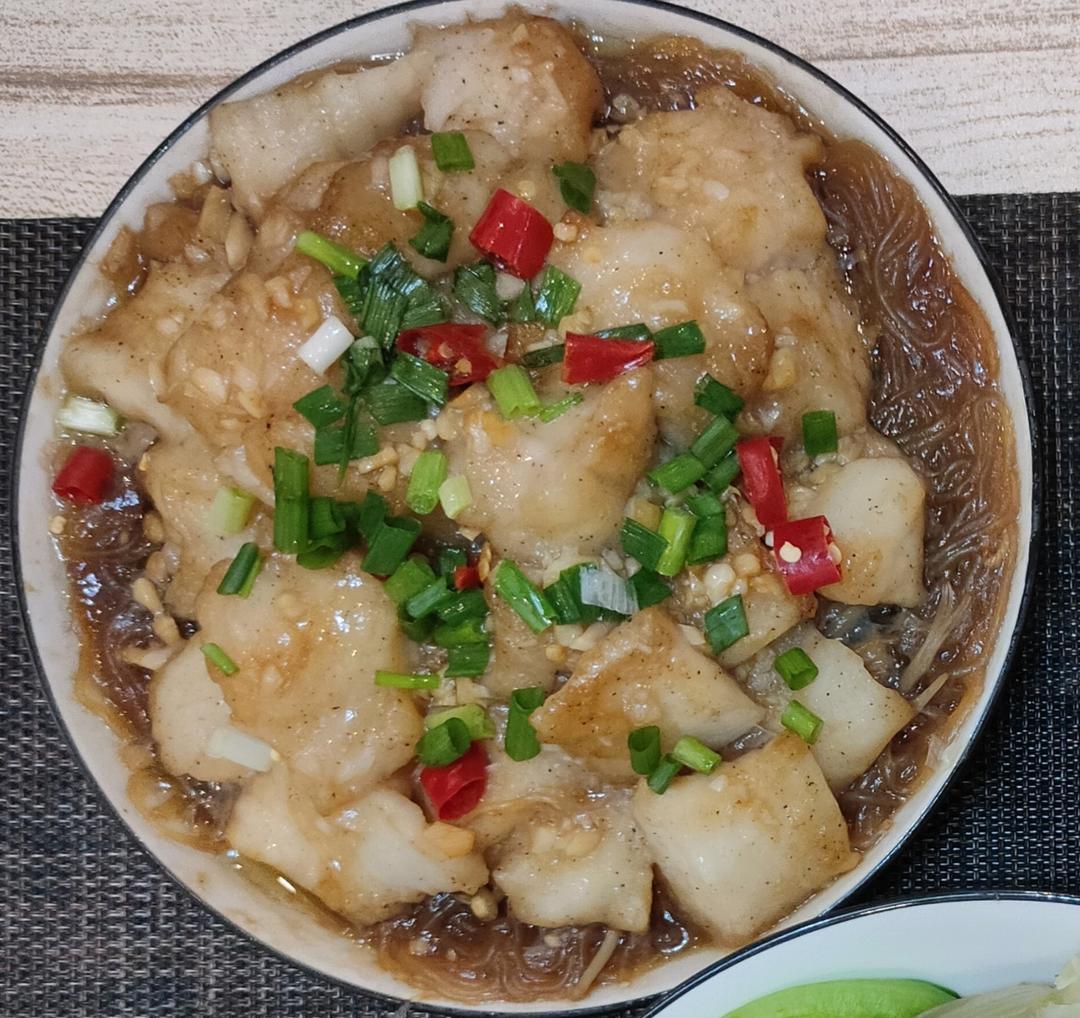 🔥吃不胖❗️蒜蓉粉丝龙利鱼❗️