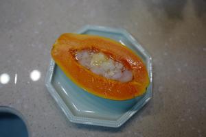 木瓜炖雪蛤的做法 步骤2